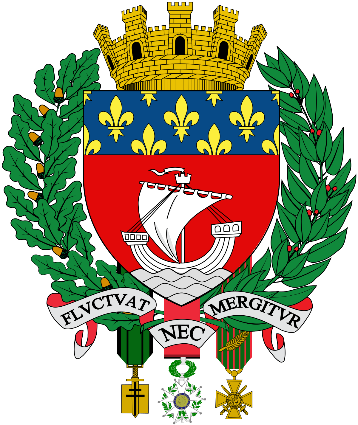 Blason de Paris (1358)